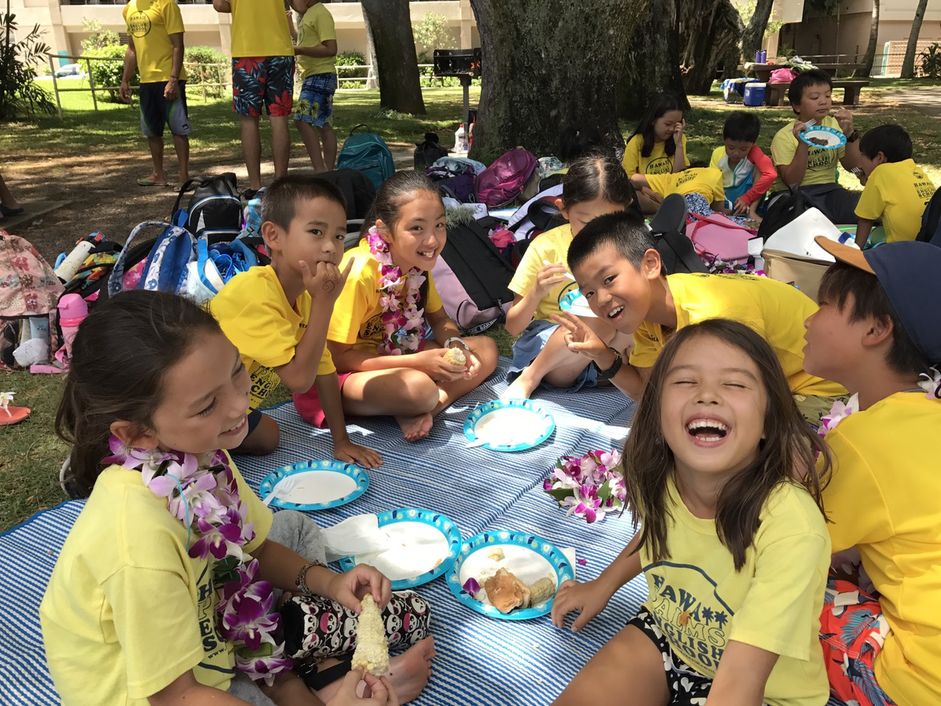 Kindergartenprojekt hawaii