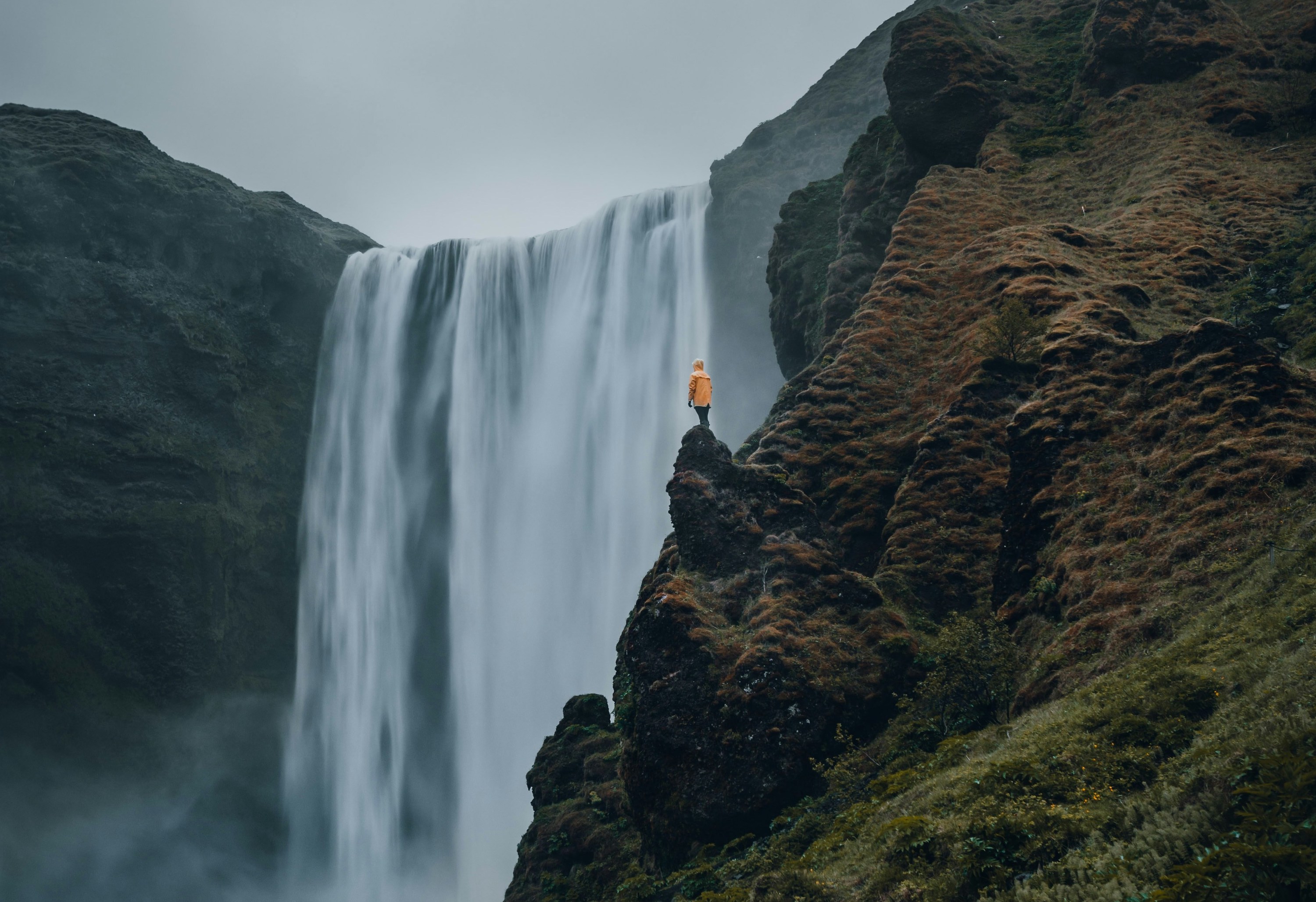 Island adventure wasserfall